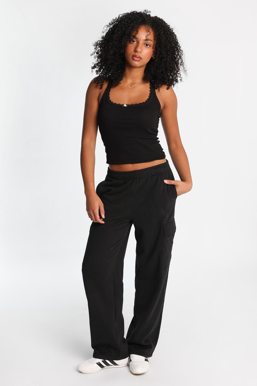 AERO Scoop Neck Longline Tank Top AERO Scoop Neck Longline Tank Top