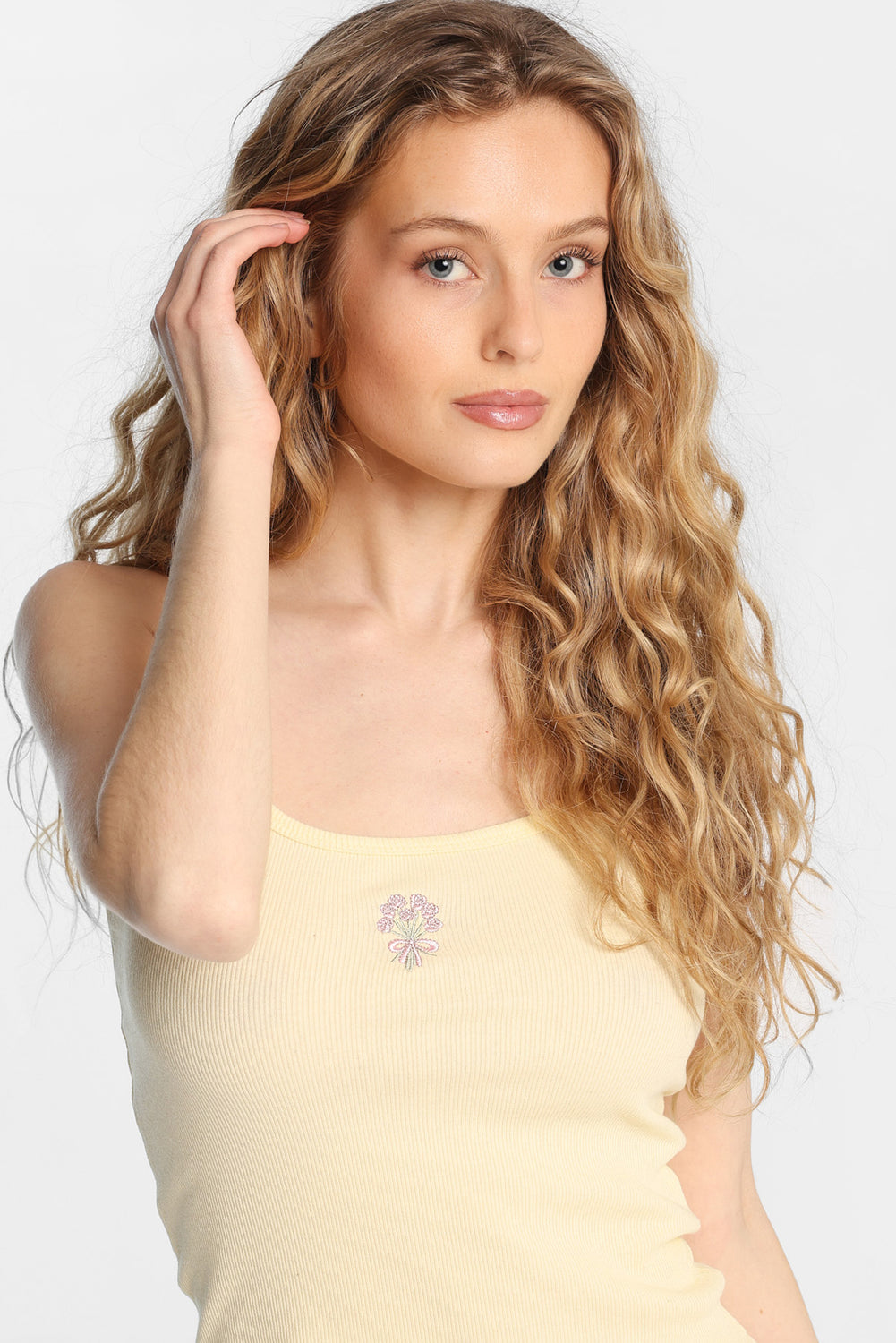 AERO Ribbed Knit Scoop Neck Camisole AERO Ribbed Knit Scoop Neck Camisole