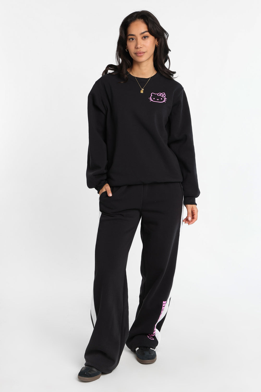 Hello Kitty Wide-Leg Sweatpants Hello Kitty Wide-Leg Sweatpants