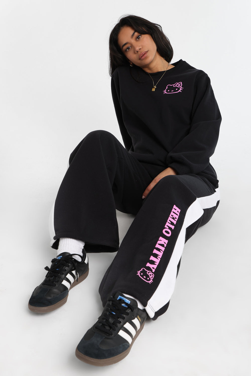 Hello Kitty Wide-Leg Sweatpants Hello Kitty Wide-Leg Sweatpants