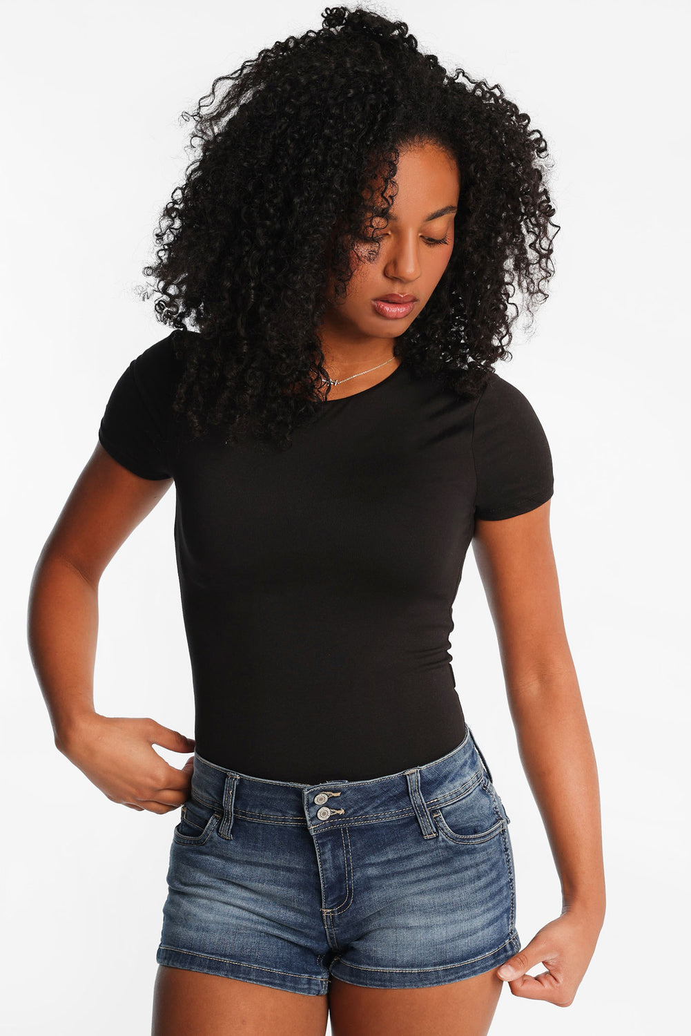 AERO Short Sleeve Crew Neck Bodysuit AERO Short Sleeve Crew Neck Bodysuit