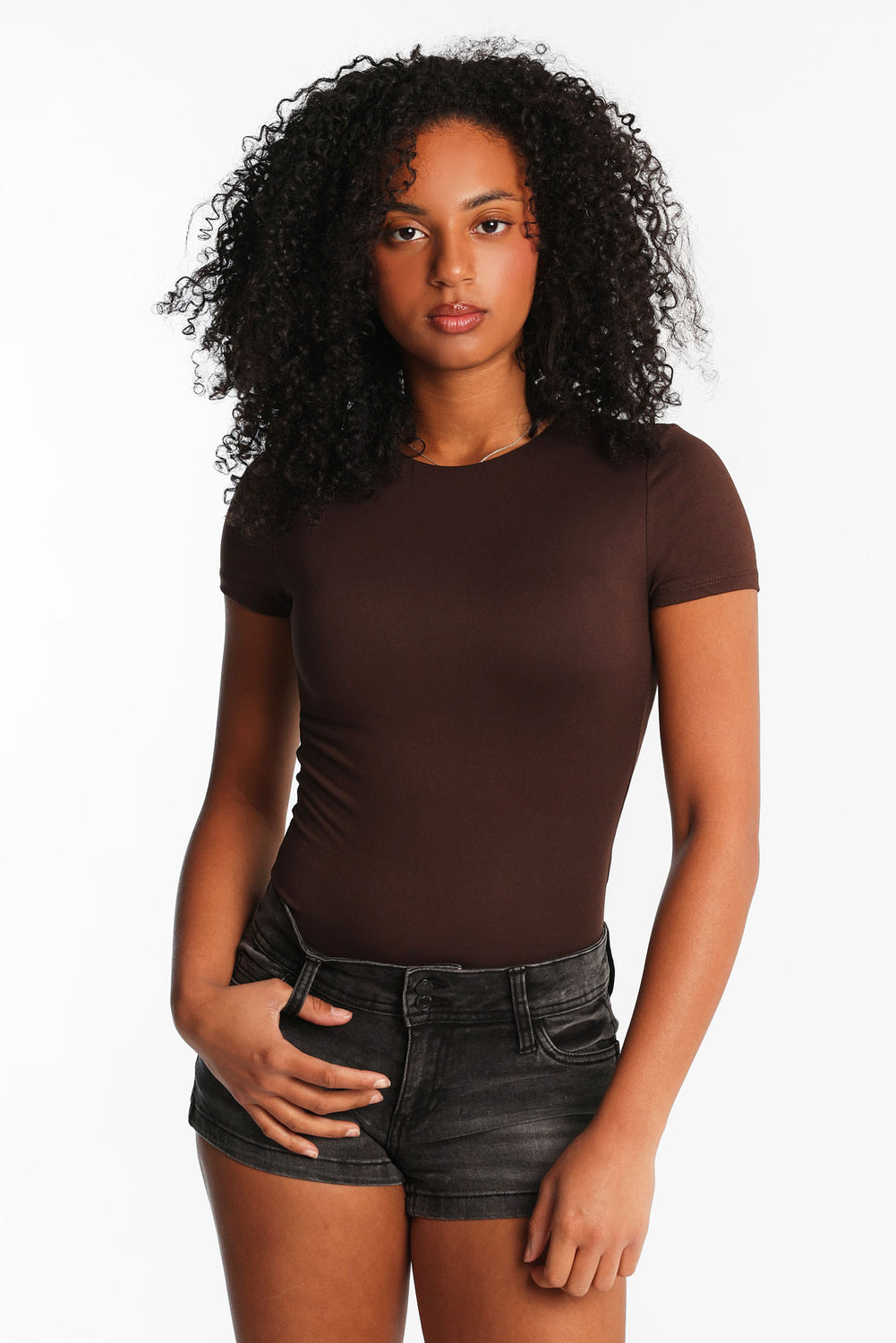 AERO Short Sleeve Crew Neck Bodysuit AERO Short Sleeve Crew Neck Bodysuit