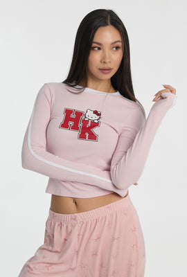 Hello Kitty Graphic Long Sleeve Baby Tee