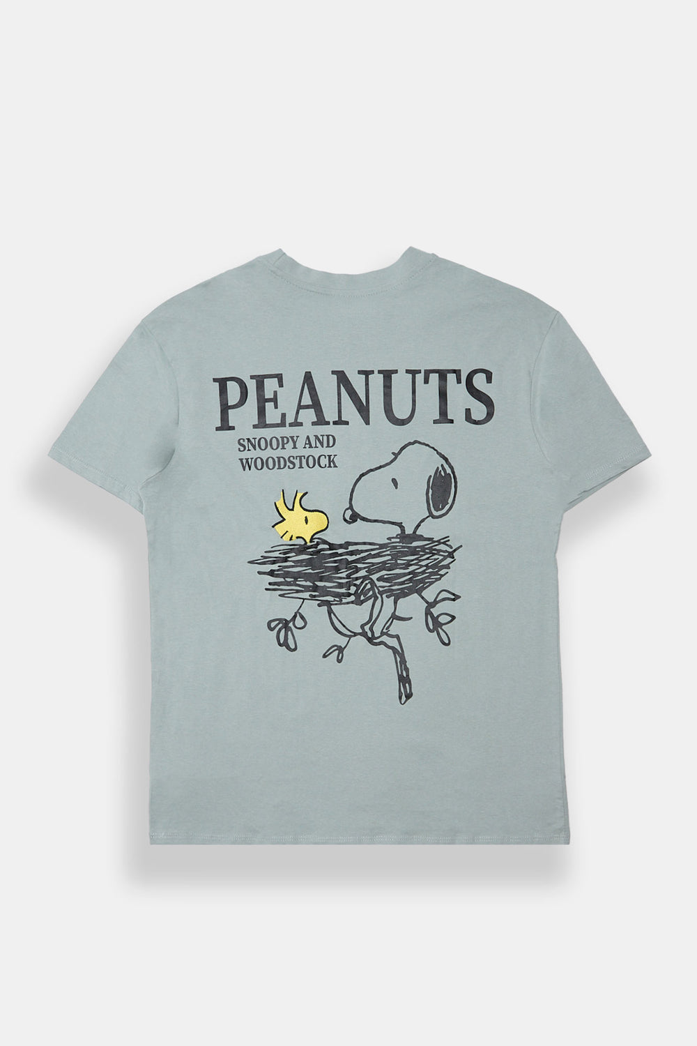 Peanuts Snoopy & Woodstock Graphic Boyfriend Tee Peanuts Snoopy & Woodstock Graphic Boyfriend Tee