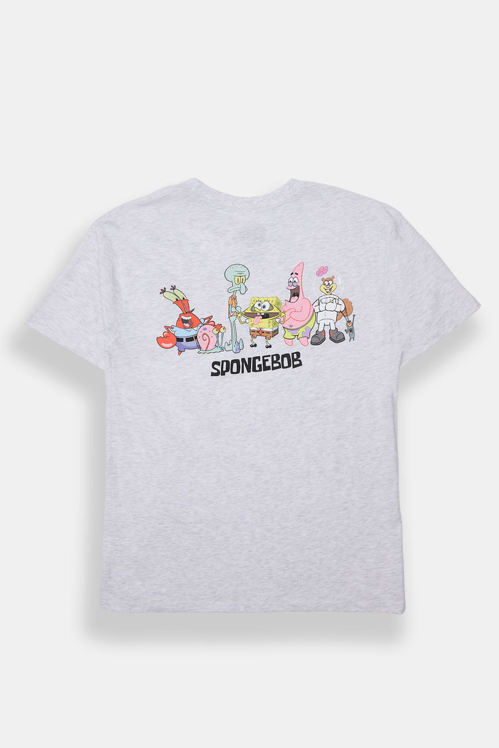T-shirt coupe boyfriend imprimé SpongeBob et ses amis T-shirt coupe boyfriend imprimé SpongeBob et ses amis