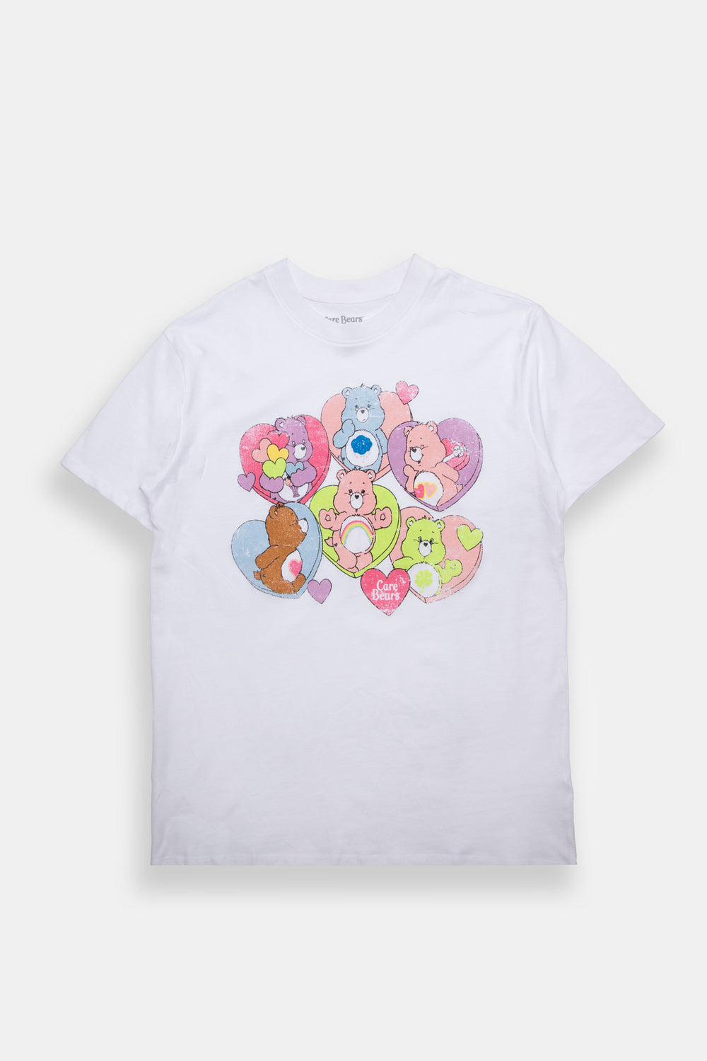 Care Bears Heart Graphic Boyfriend Tee Care Bears Heart Graphic Boyfriend Tee