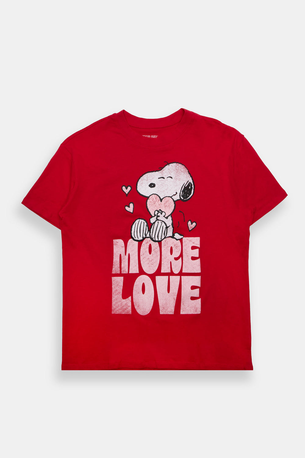 Peanuts Snoopy More Love Graphic Boyfriend Tee Peanuts Snoopy More Love Graphic Boyfriend Tee