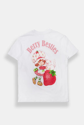 Strawberry Shortcake Bestie Graphic Boyfriend Tee
