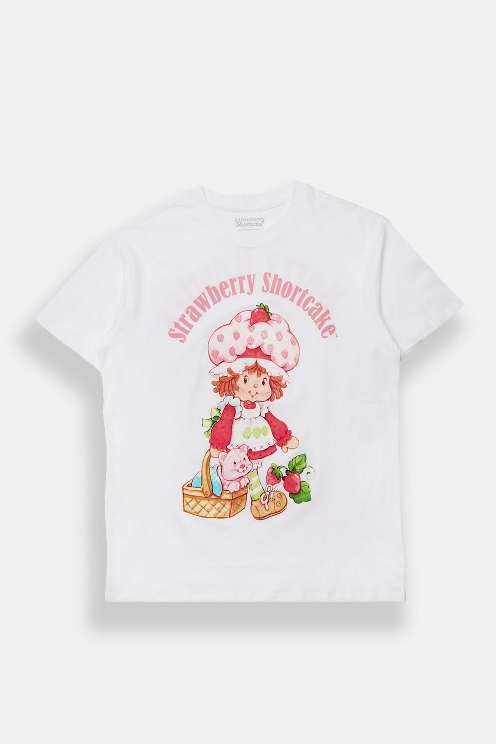 T-shirt boyfriend imprimé Strawberry Shortcake Besties T-shirt boyfriend imprimé Strawberry Shortcake Besties