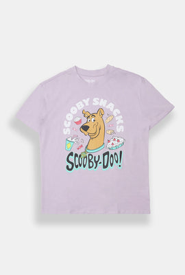 T-shirt coupe boyfriend imprimé Scooby-Doo! Scooby Snacks