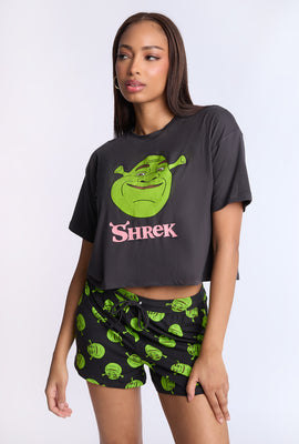 Shrek 2-Piece Pajama Tee & Short Set