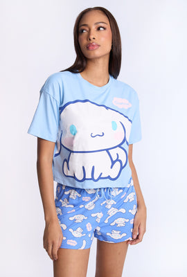 Cinnamoroll 2-Piece Pajama Tee & Short Set
