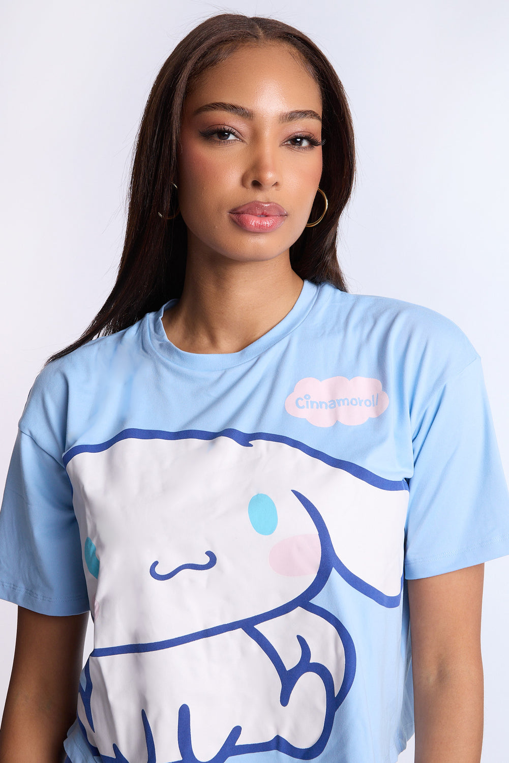 Cinnamoroll 2-Piece Pajama Tee & Short Set Cinnamoroll 2-Piece Pajama Tee & Short Set