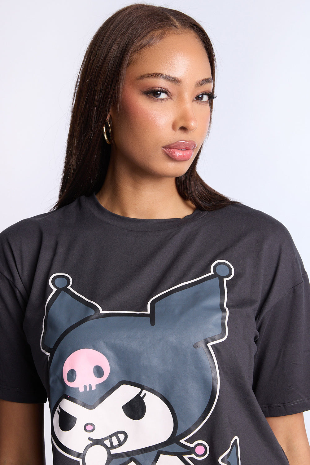 Kuromi 2-Piece Pajama Tee & Short Set Kuromi 2-Piece Pajama Tee & Short Set