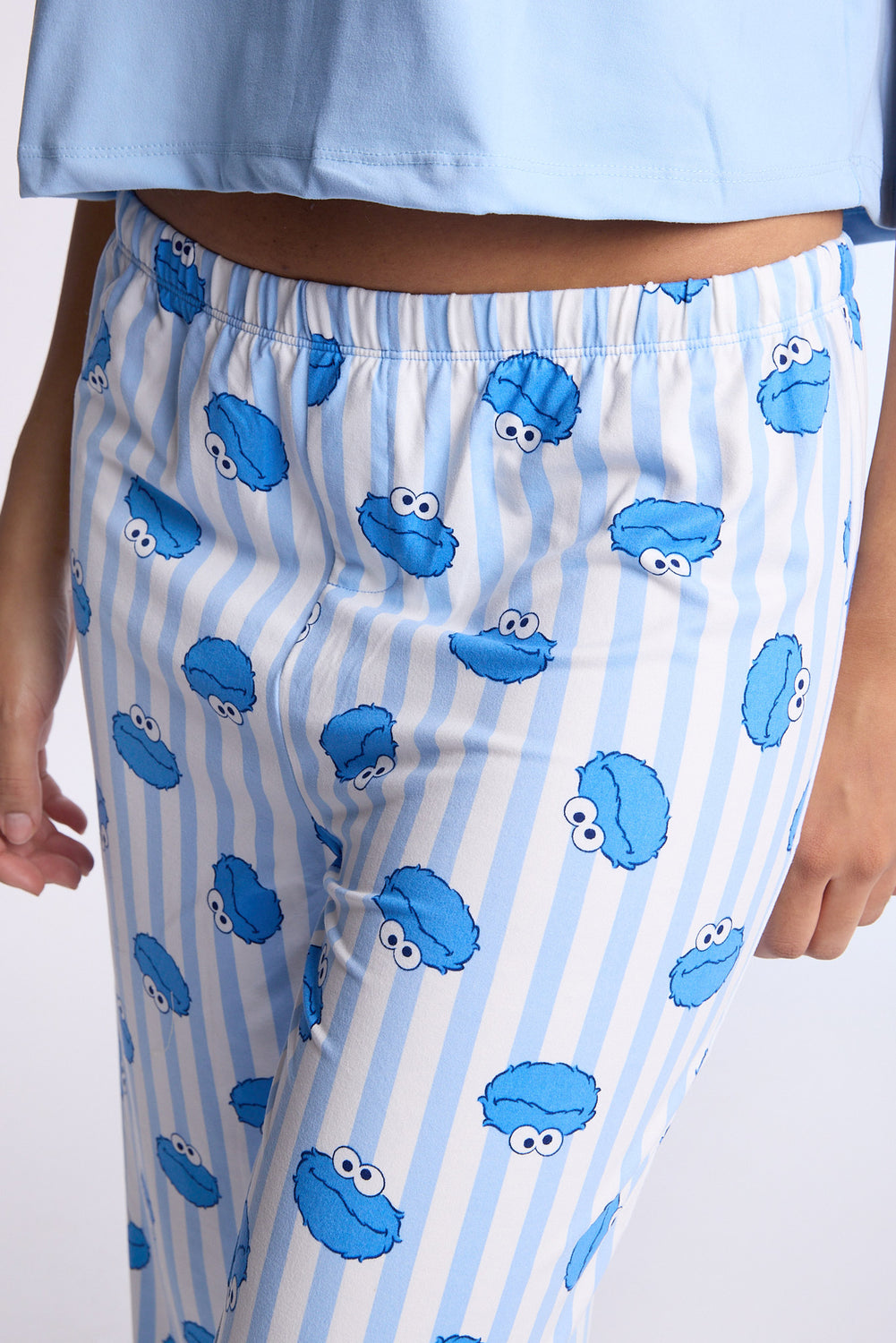 Cookie Monster 2-Piece Pajama Tee & Pant Set Cookie Monster 2-Piece Pajama Tee & Pant Set