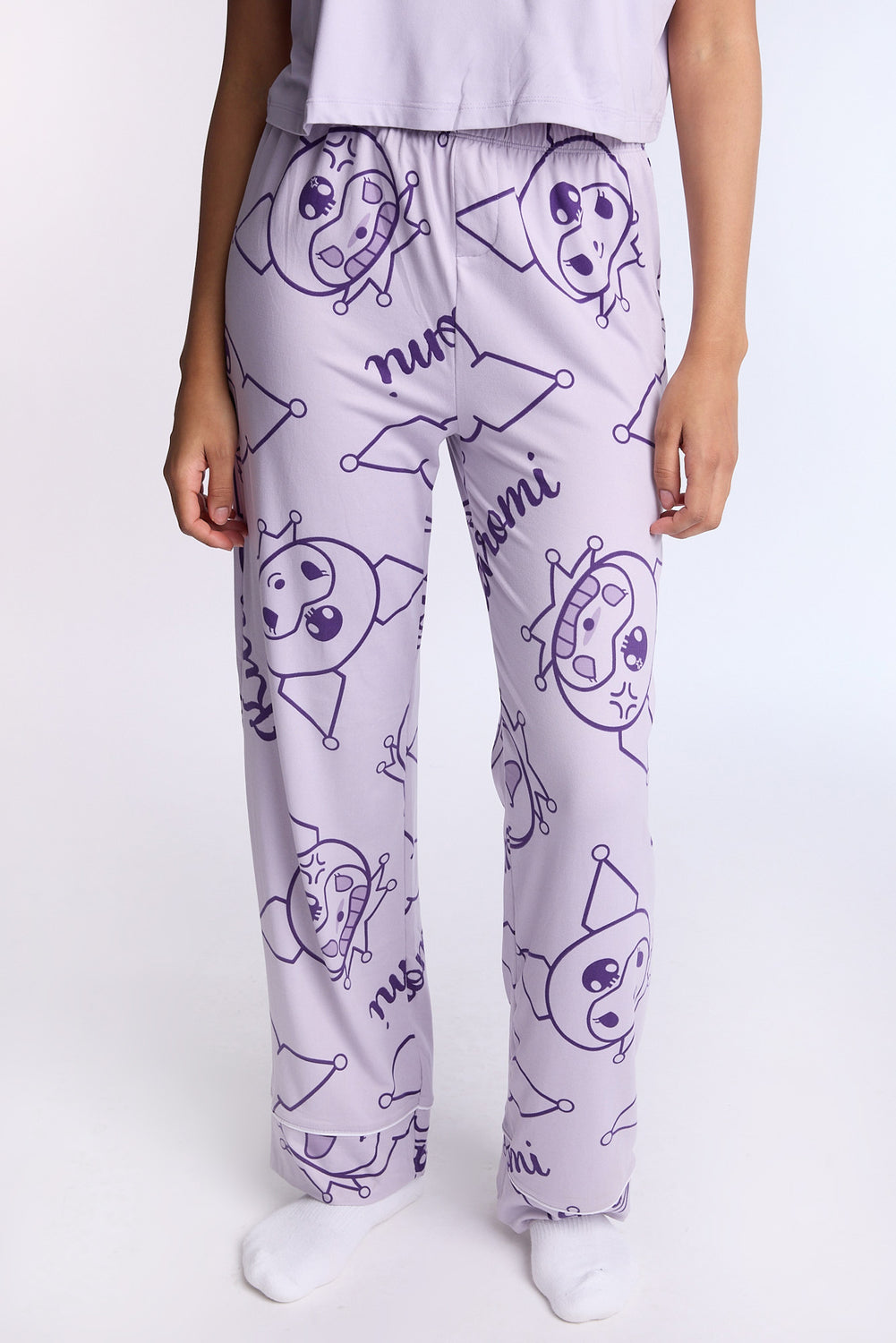 Kuromi 2-Piece Pajama Tee & Pant Set Kuromi 2-Piece Pajama Tee & Pant Set
