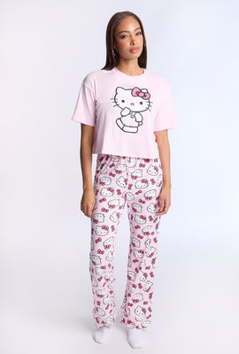Hello Kitty 2-Piece Pajama Tee & Pant Set