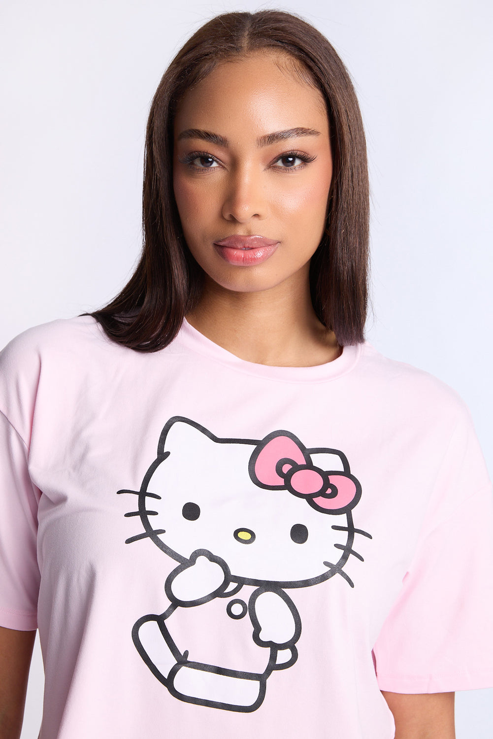 Hello Kitty 2-Piece Pajama Tee & Pant Set Hello Kitty 2-Piece Pajama Tee & Pant Set