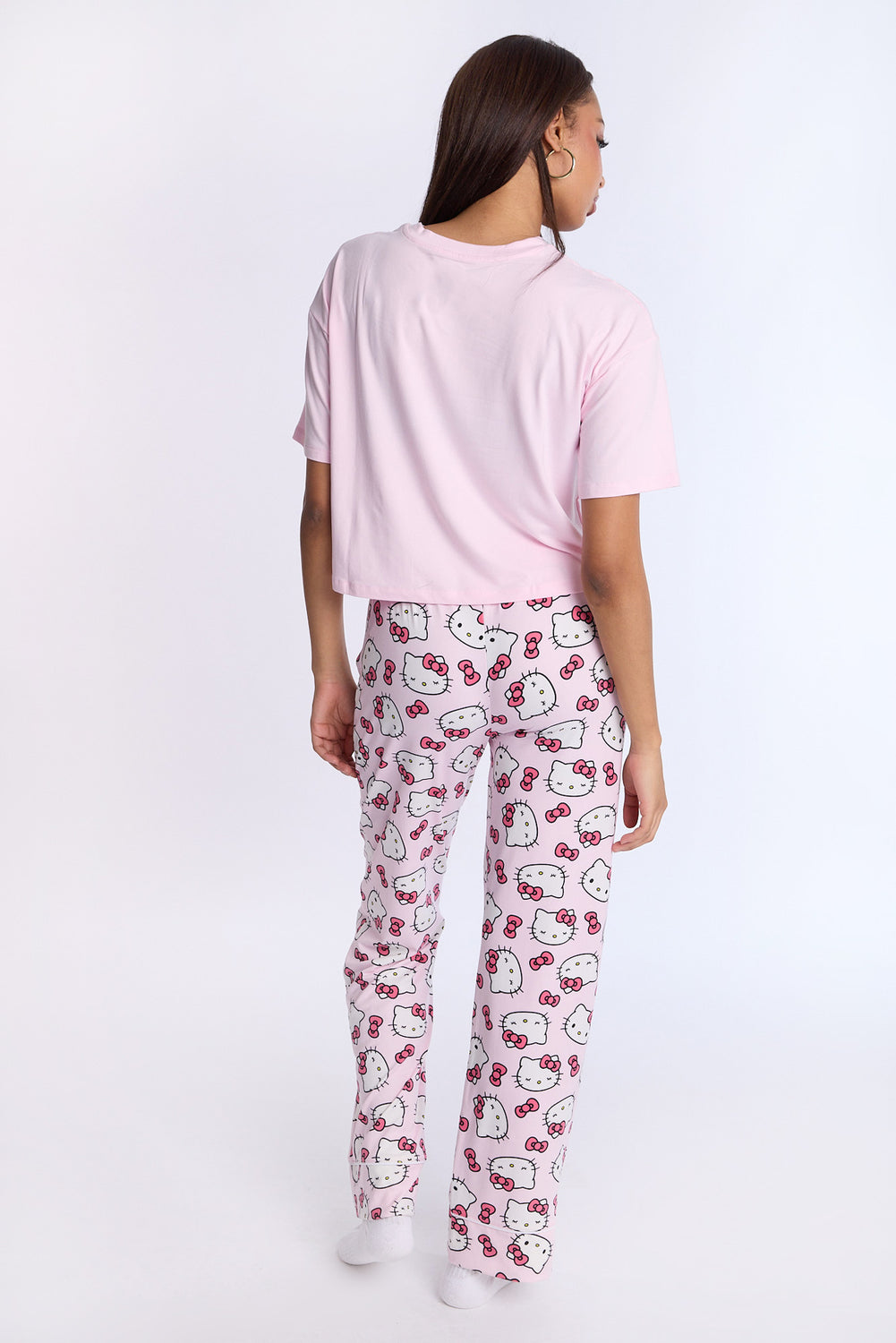 Hello Kitty 2-Piece Pajama Tee & Pant Set Hello Kitty 2-Piece Pajama Tee & Pant Set