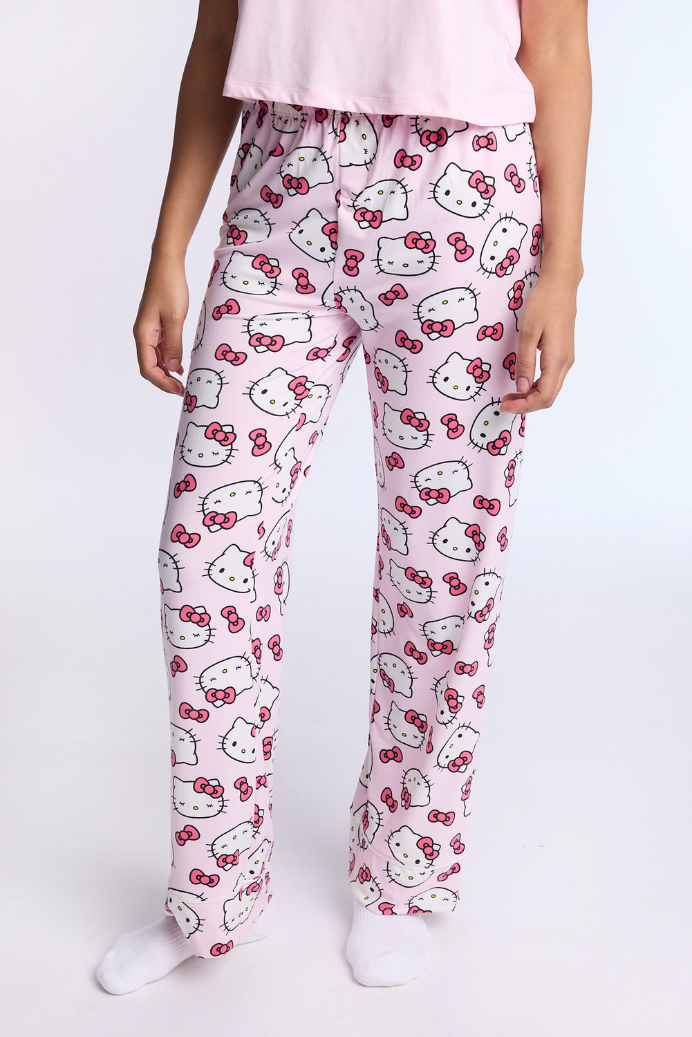 Hello Kitty 2-Piece Pajama Tee & Pant Set Hello Kitty 2-Piece Pajama Tee & Pant Set