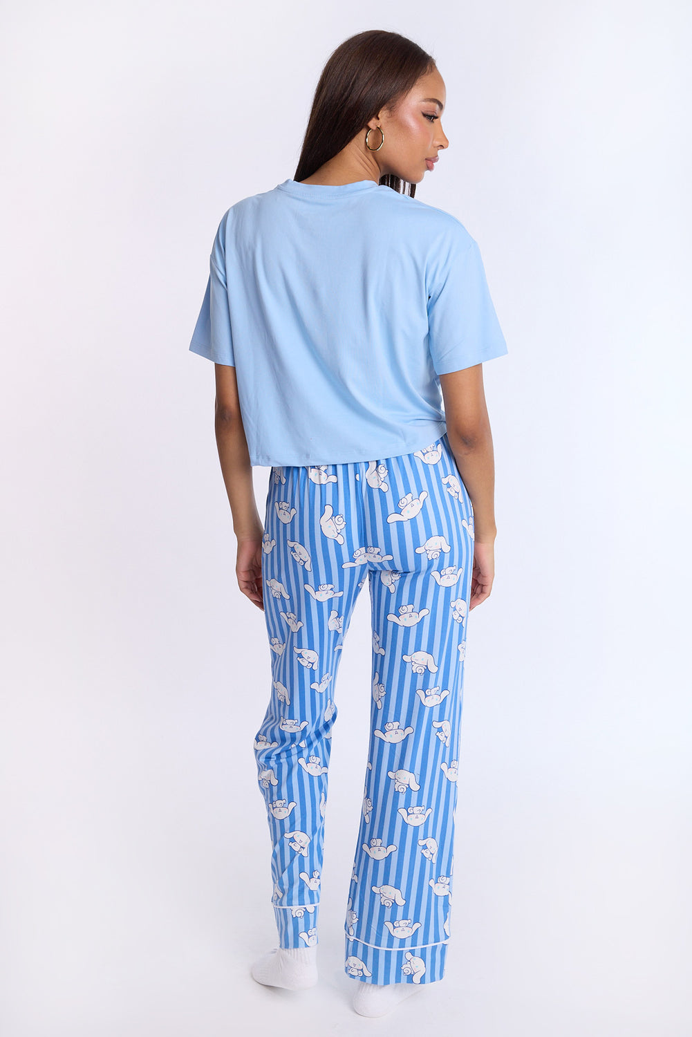 Cinnamoroll 2-Piece Pajama Tee & Pant Set Cinnamoroll 2-Piece Pajama Tee & Pant Set