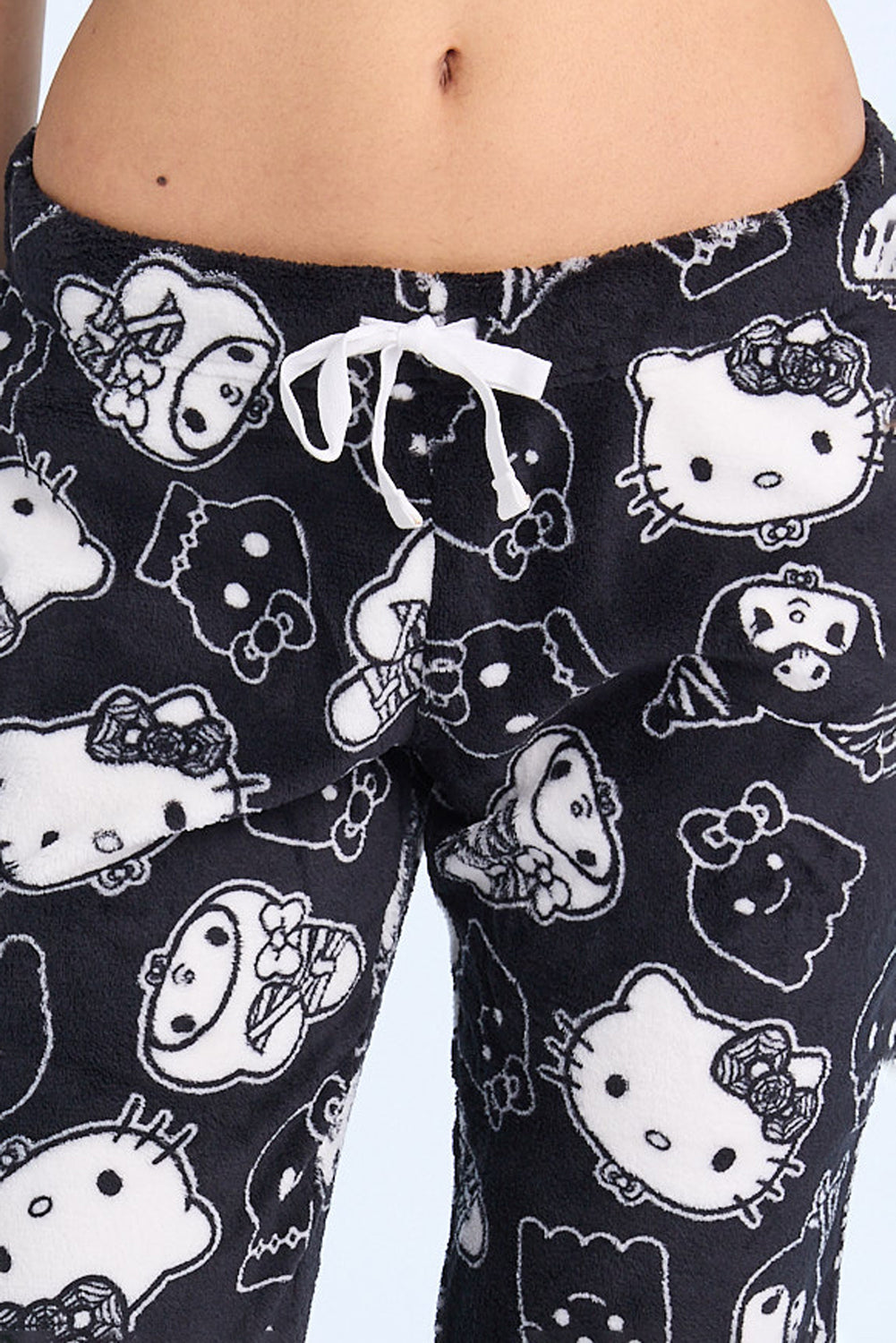 Hello Kitty & Kuromi Halloween Plush Pajama Pant Hello Kitty & Kuromi Halloween Plush Pajama Pant