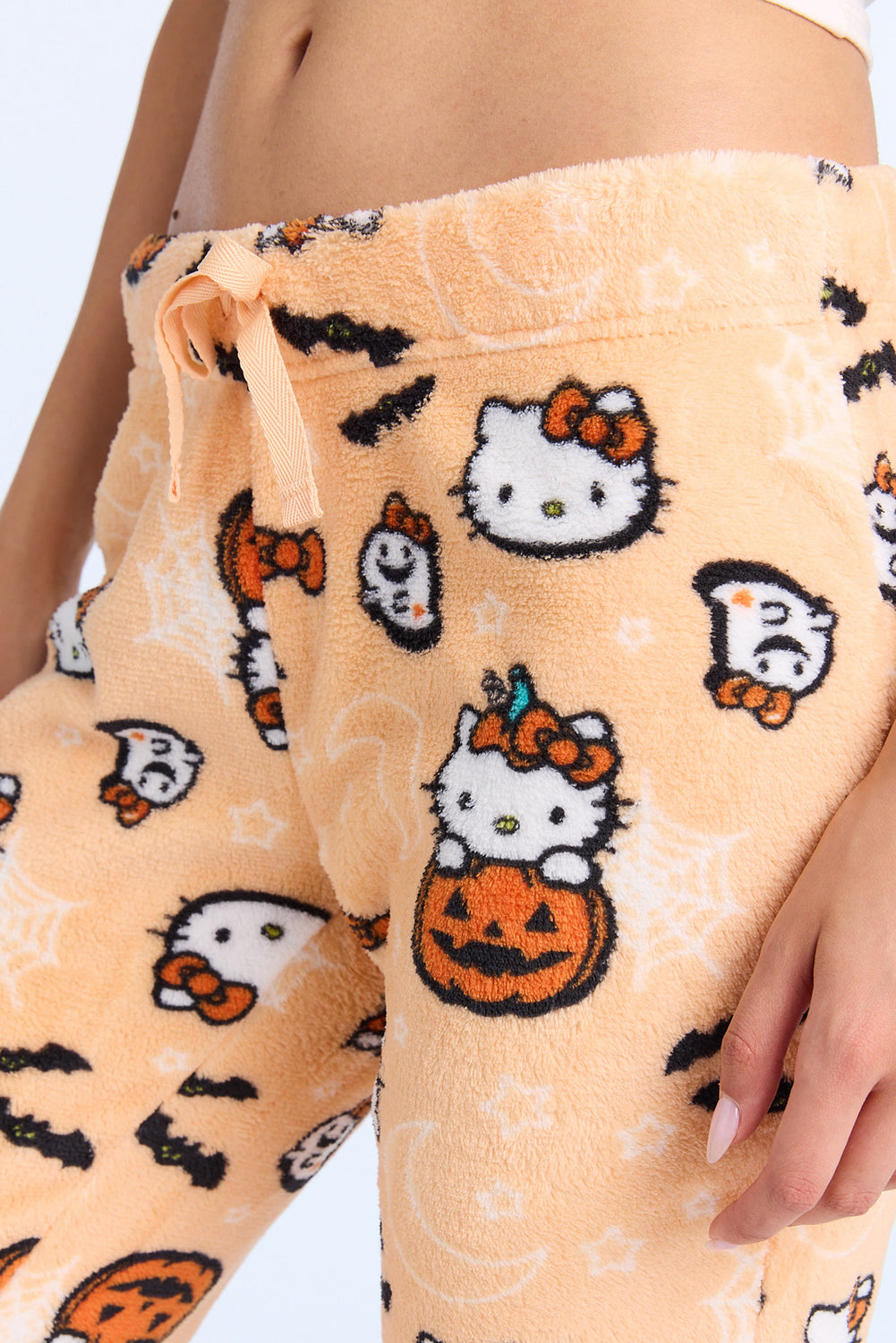 Hello Kitty Ghost Halloween Plush Pajama Pant Hello Kitty Ghost Halloween Plush Pajama Pant