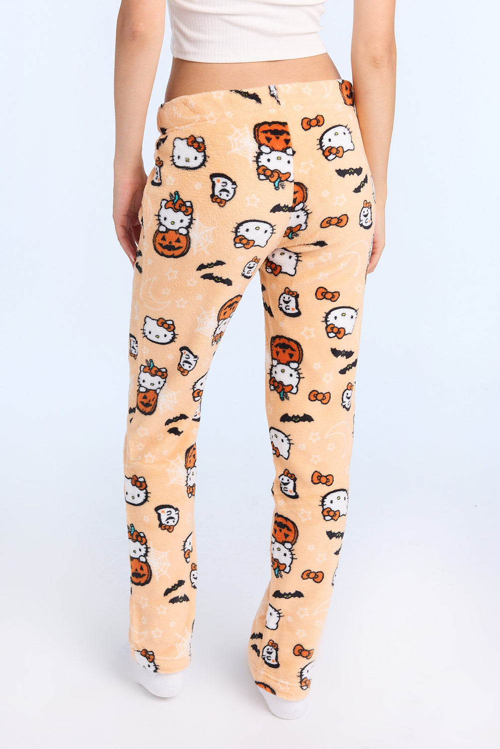 Hello Kitty Ghost Halloween Plush Pajama Pant Hello Kitty Ghost Halloween Plush Pajama Pant