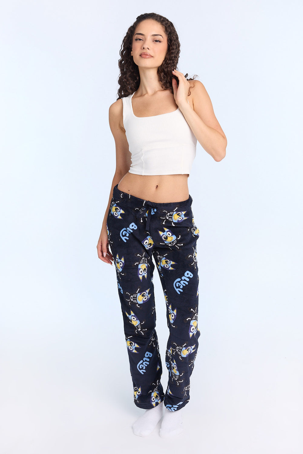 Bluey Halloween Plush Pajama Pant Bluey Halloween Plush Pajama Pant