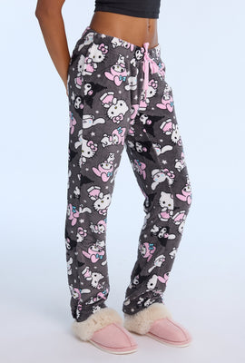 Pantalon de pyjama en peluche Hello Kitty et Friends