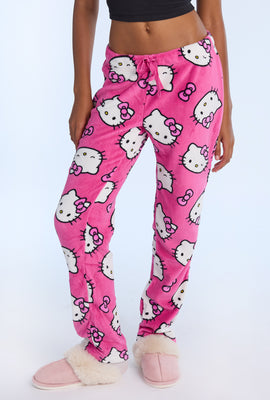 Pantalon de pyjama en peluche Hello Kitty