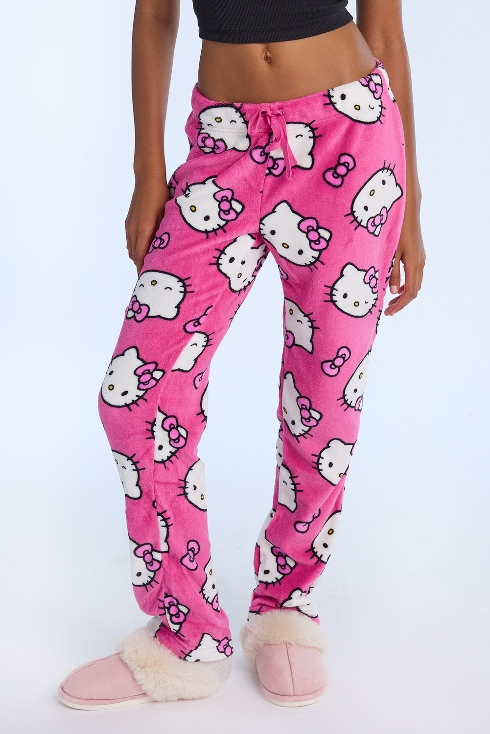 Hello Kitty Bow Plush Pajama Pant Hello Kitty Bow Plush Pajama Pant
