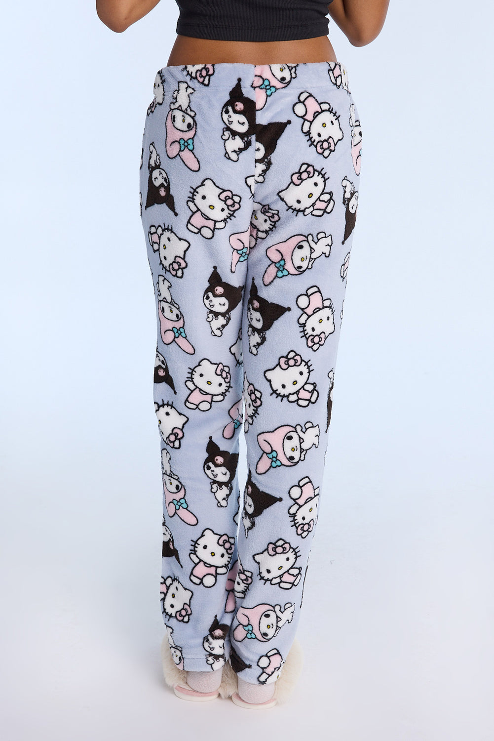 Hello Kitty & Kuromi Plush Pajama Pant Hello Kitty & Kuromi Plush Pajama Pant