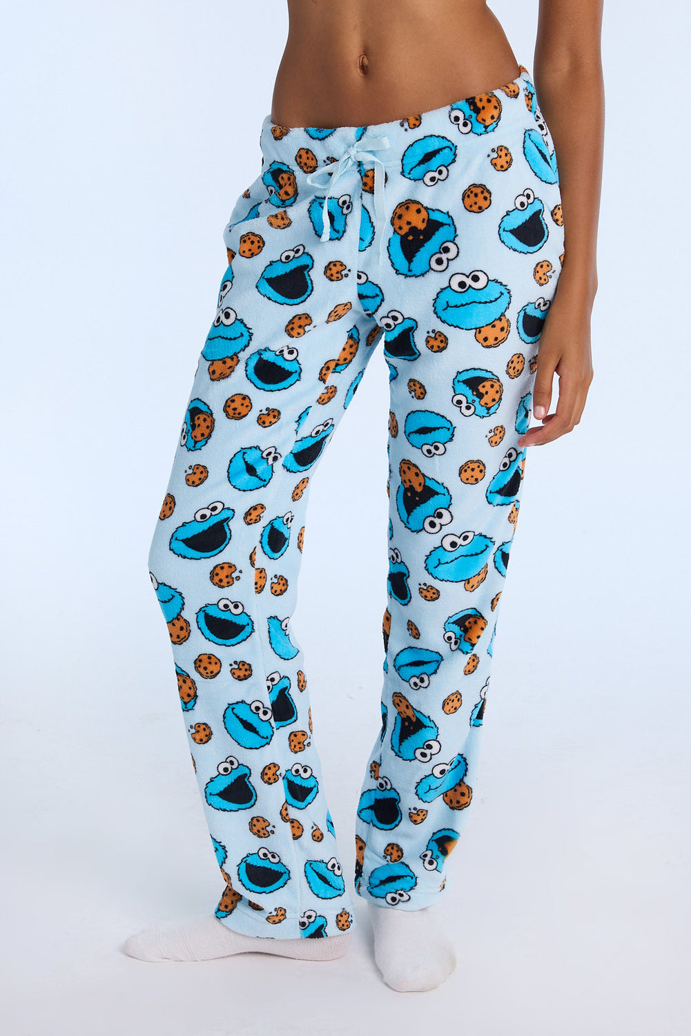 Cookie Monster Plush Pajama Pant Cookie Monster Plush Pajama Pant