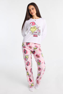 Ensemble de pyjama 2 pièces imprimé The Grinch Era