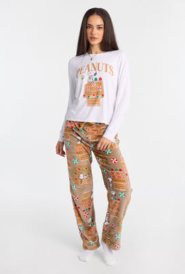 Ensemble de pyjama 2 pièces imprimé Peanuts Snoopy