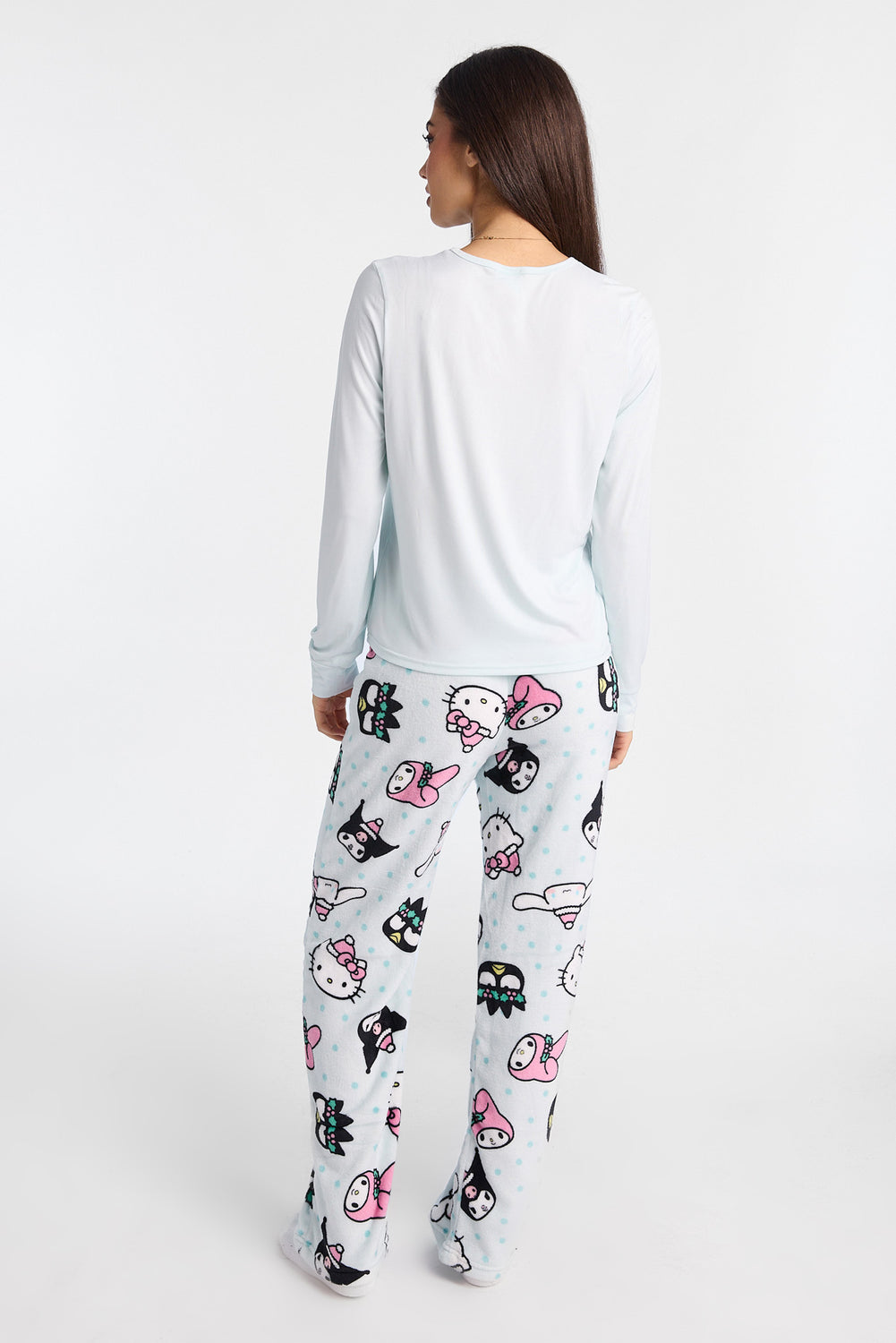 Ensemble de pyjama 2 pièces imprimé Hello Kitty And Friends Ensemble de pyjama 2 pièces imprimé Hello Kitty And Friends