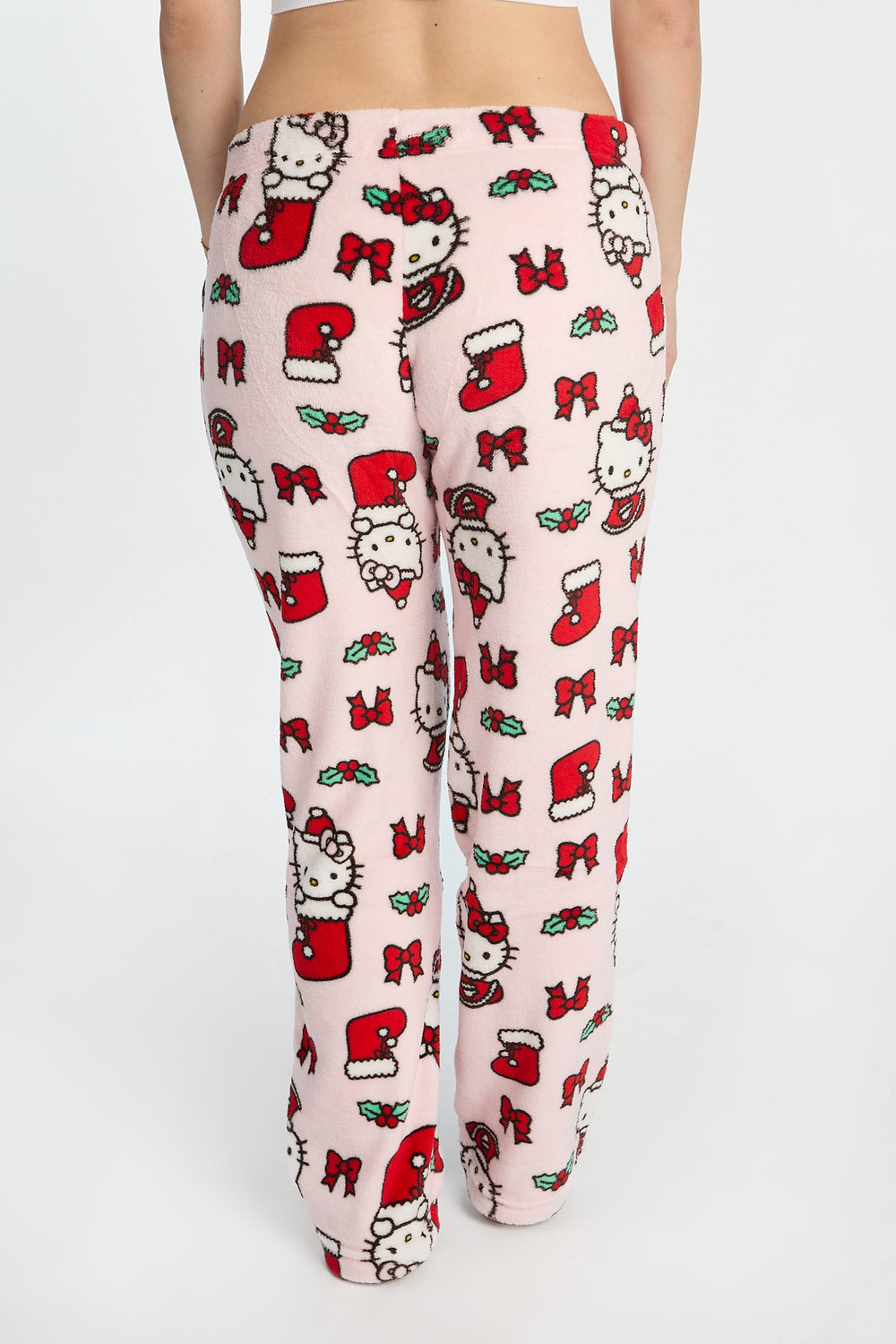 Hello Kitty Stocking Plush Pajama Pant Hello Kitty Stocking Plush Pajama Pant
