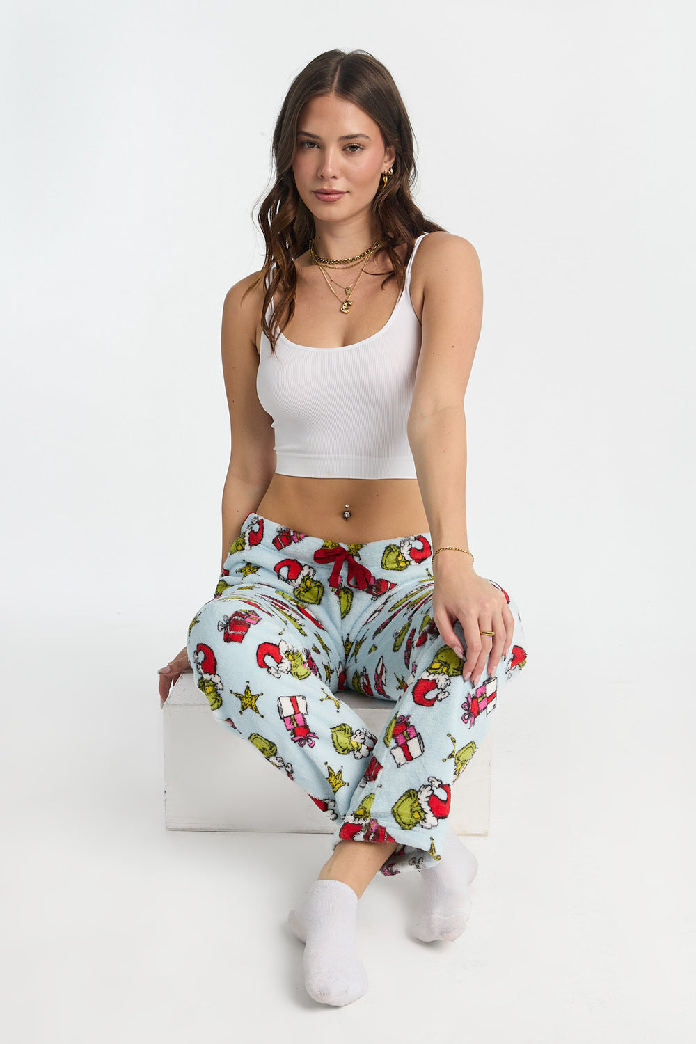 The Grinch Presents Plush Pajama Pant The Grinch Presents Plush Pajama Pant