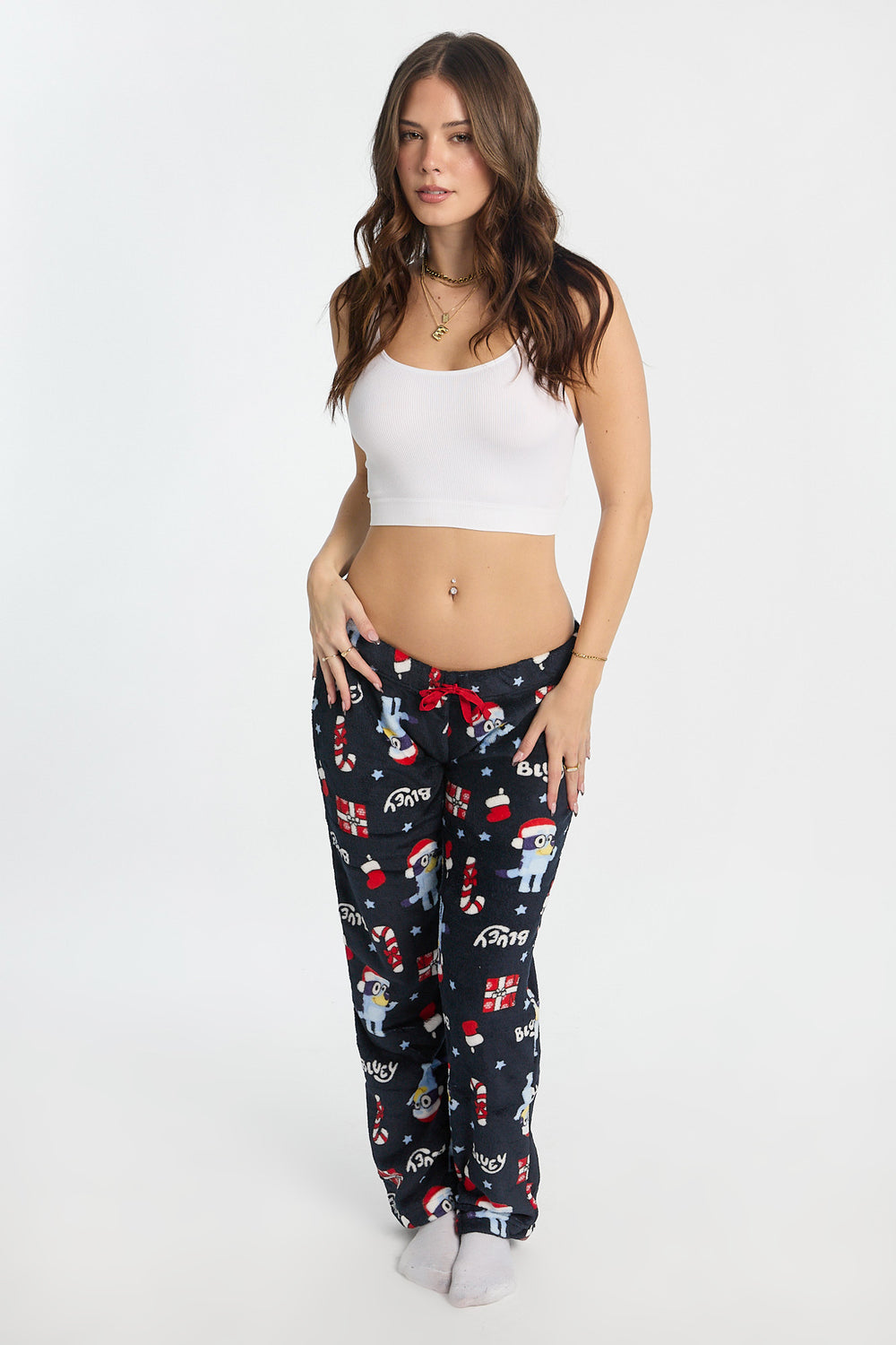 Bluey Christmas Plush Pajama Pant Bluey Christmas Plush Pajama Pant