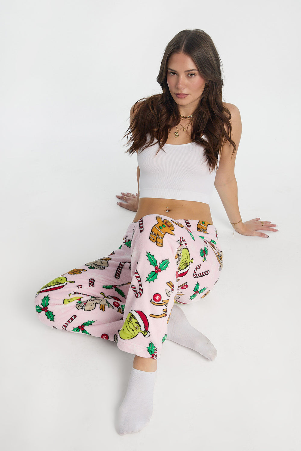 Shrek Christmas Plush Pajama Pant Shrek Christmas Plush Pajama Pant