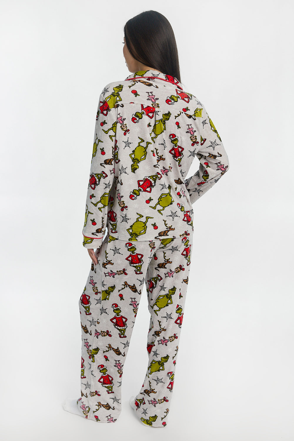Ensemble de pyjama 2 pièces imprimé Cindy Lou The Grinch Ensemble de pyjama 2 pièces imprimé Cindy Lou The Grinch