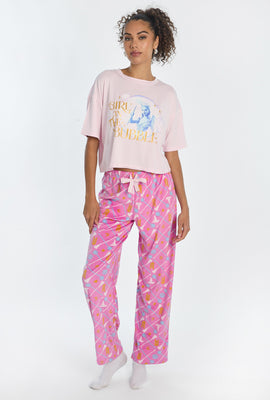 Wicked Bubble 2-Piece Pajama Tee & Pant Set