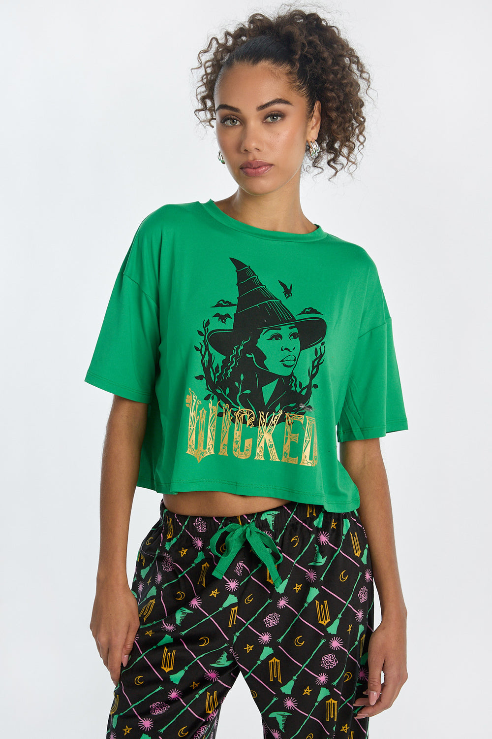 Ensemble de pyjama 2 pièces imprimé Wicked Ensemble de pyjama 2 pièces imprimé Wicked