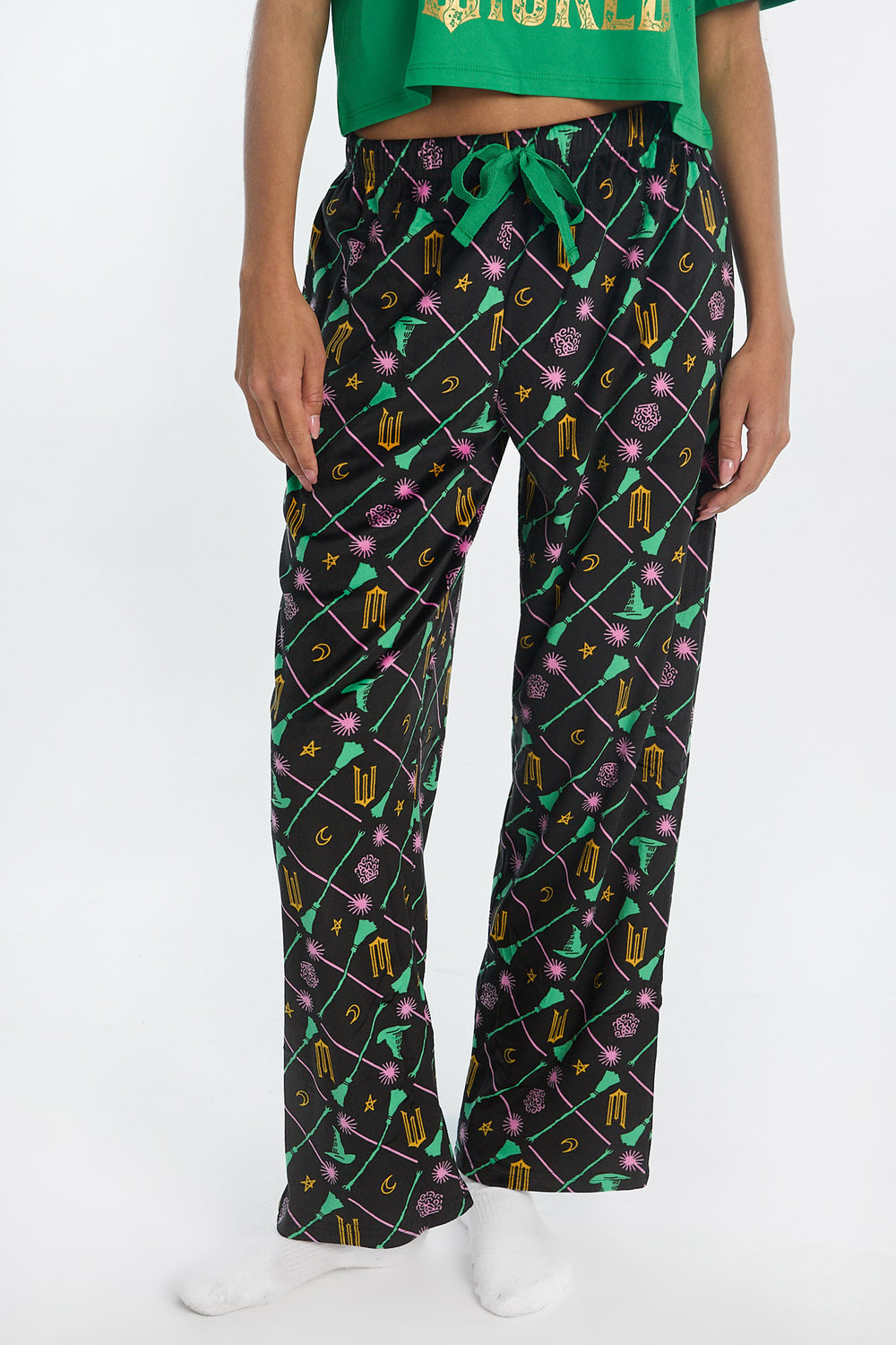 Wicked Elphaba 2-Piece Pajama Tee & Pant Set Wicked Elphaba 2-Piece Pajama Tee & Pant Set