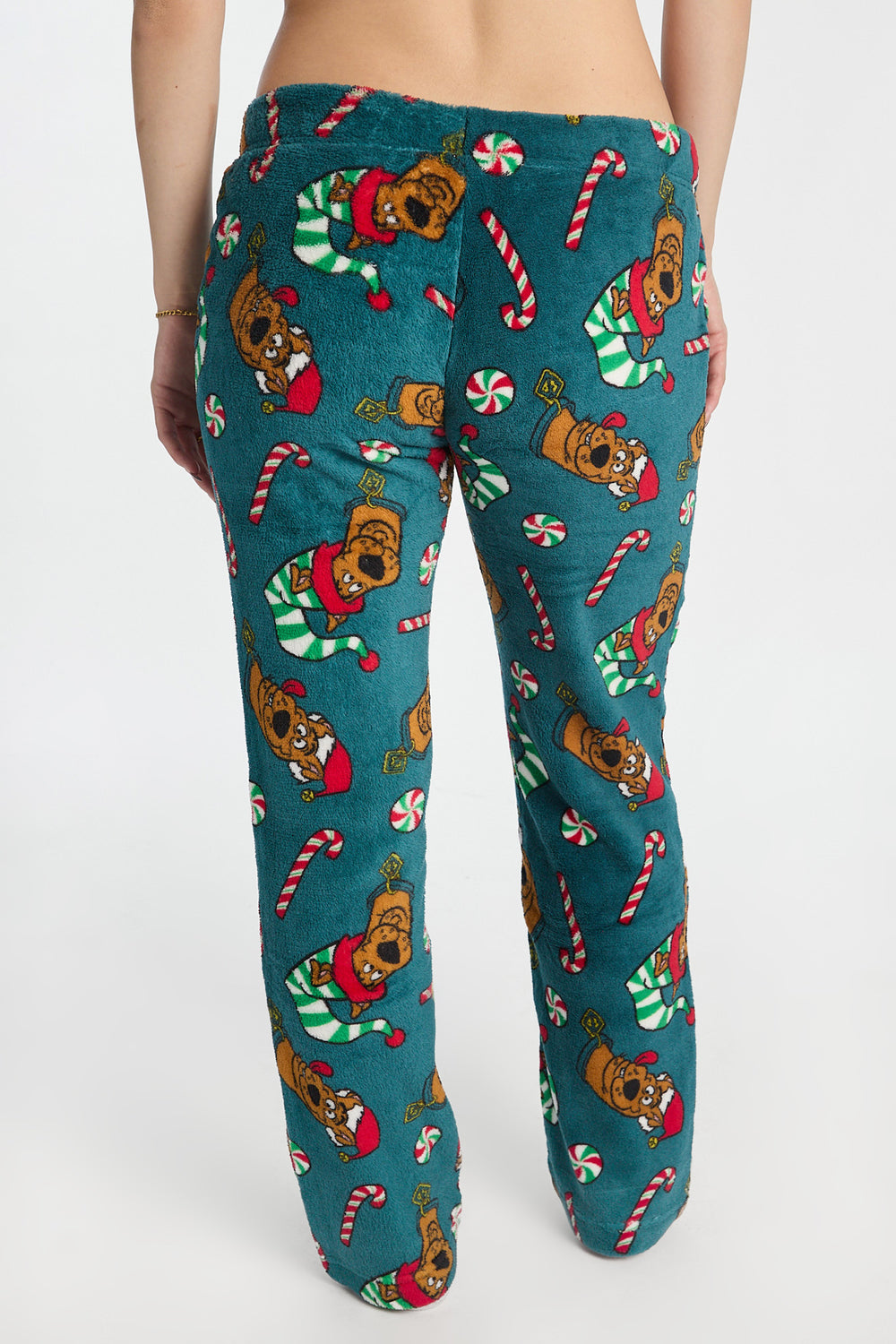 Pantalon de pyjama en peluche imprimé de Noël Scooby-Doo Pantalon de pyjama en peluche imprimé de Noël Scooby-Doo