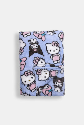 Couverture peluche imprimé Hello Kitty And Friends