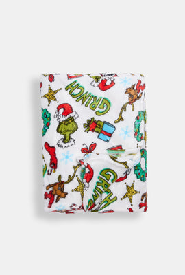 The Grinch Plush Christmas Blanket