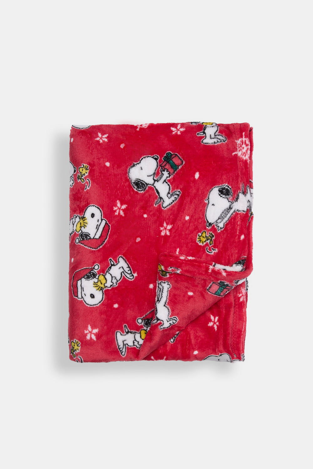 Peanuts Snoopy Snowflake Plush Blanket Peanuts Snoopy Snowflake Plush Blanket