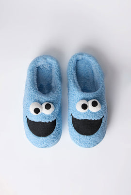 Cookie Monster Plush Slippers